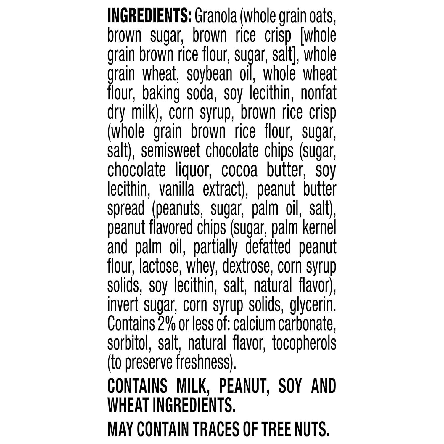 image:imageQuaker Chewy Granola Bar Peanut Butter Chocolate Chip Granola Bars 084 Oz 8 Ct