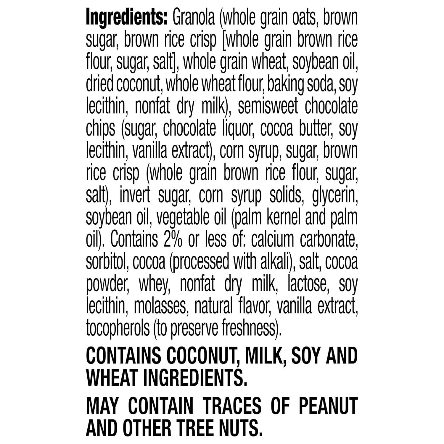 image:imageQuaker Big Chewy Granola Bars 60 Larger Chocolate Chip 5 Pack