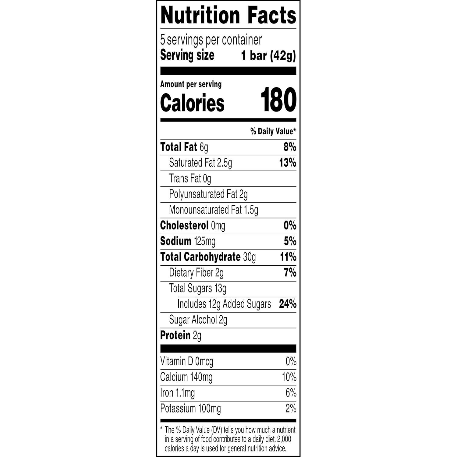 image:imageQuaker Big Chewy Granola Bars 60 Larger Chocolate Chip 5 Pack