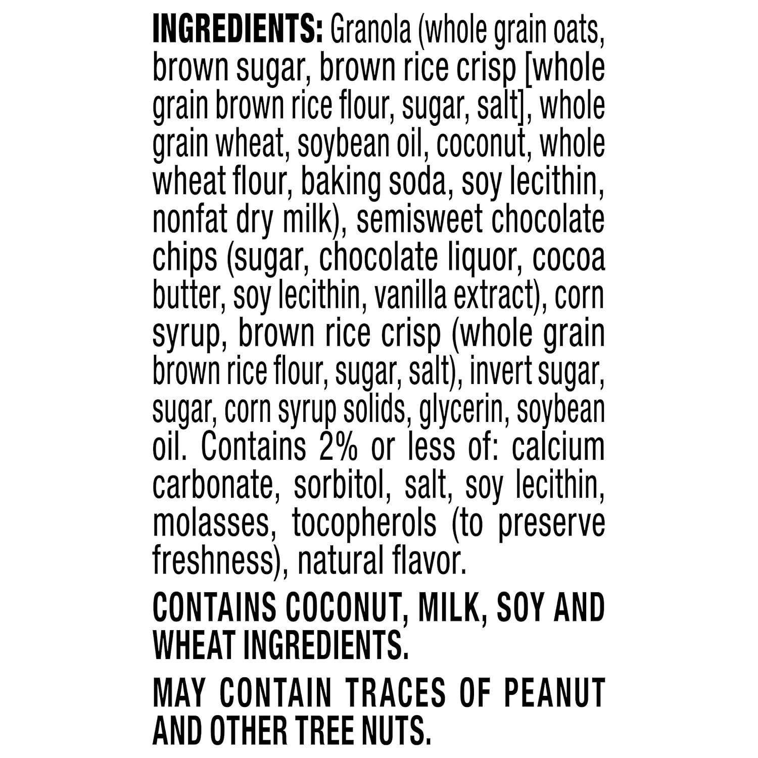 image:imageQuaker Chewy Granola Bar Chocolate Chip Granola Bars 084 Oz 8 Ct