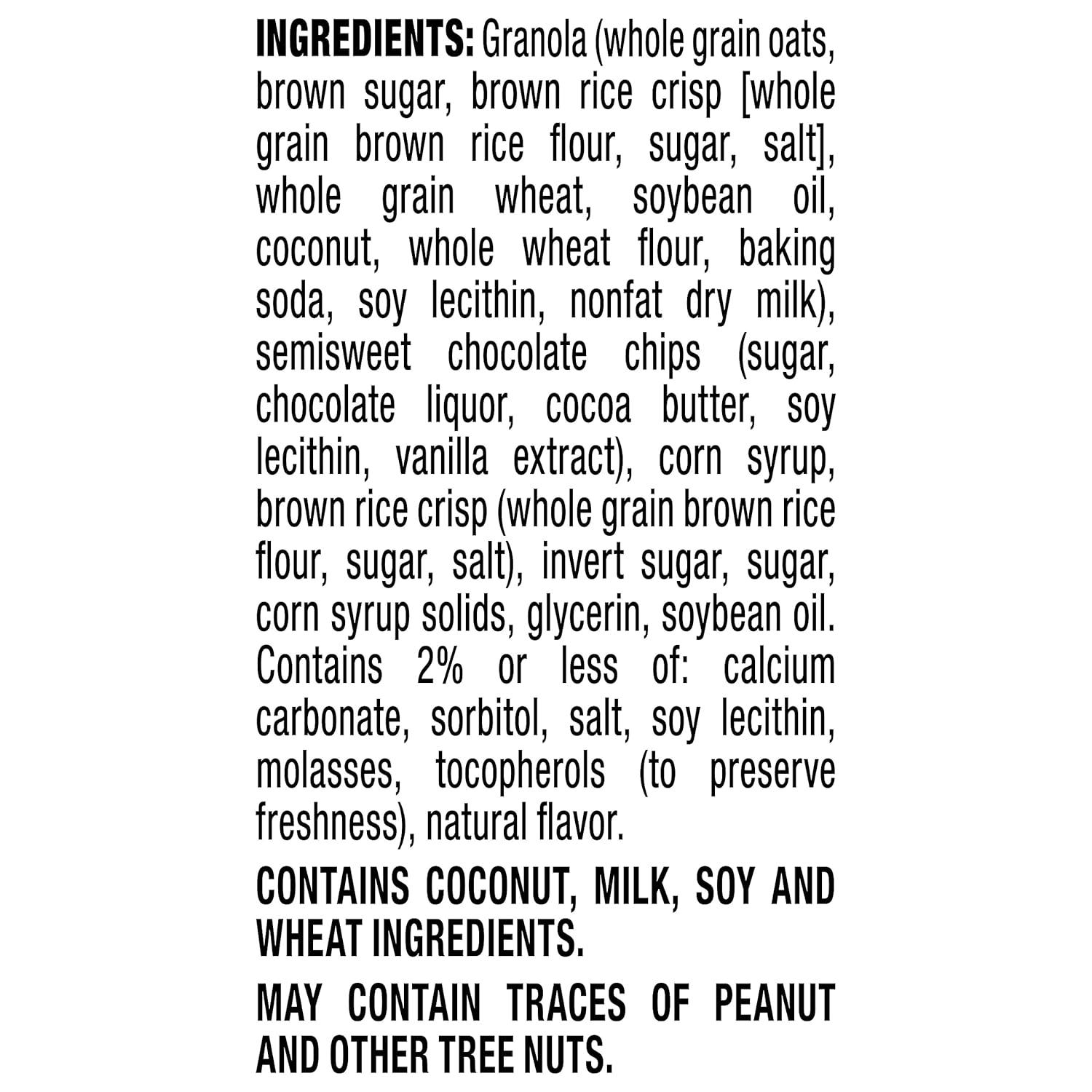 image:imageQuaker Chewy Granola Bar Chocolate Chip Granola Bars 084 Oz 8 Ct