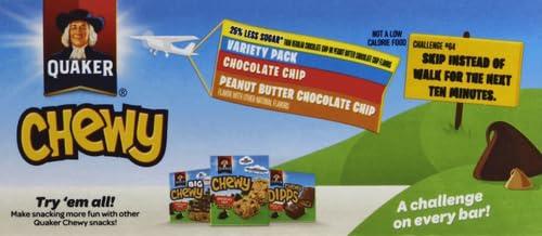 image:imageQuaker Chewy Granola Bar Variety Pack 084 Oz 18 Ct