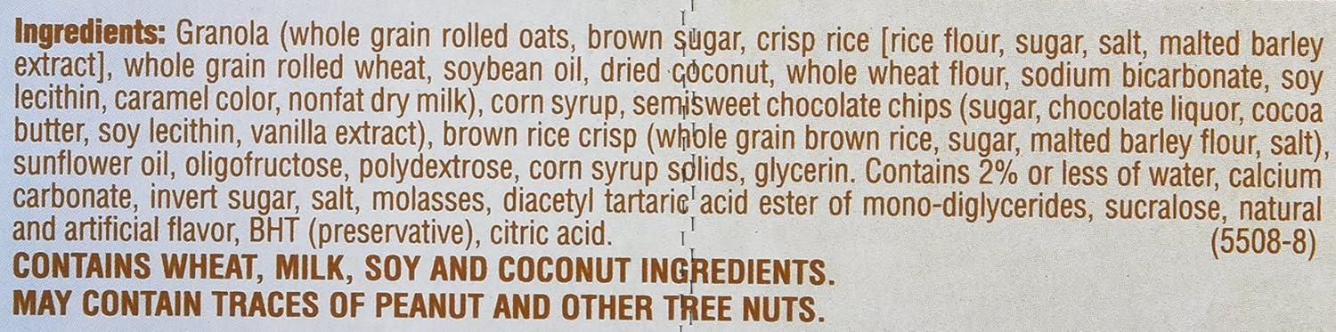 image:imageQuaker Chewy Granola Bars Chocolate Chip 084 Oz 8 Ct
