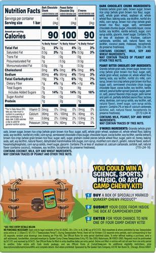 image:imageQuaker Chewy Granola Bars Variety Pack 084 Oz Bars 18 CtValue Pack