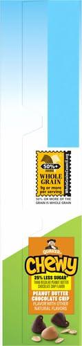 image:imageQuaker Chewy Granola Bars Peanut Butter Chocolate Chip 084 Oz 8 Ct