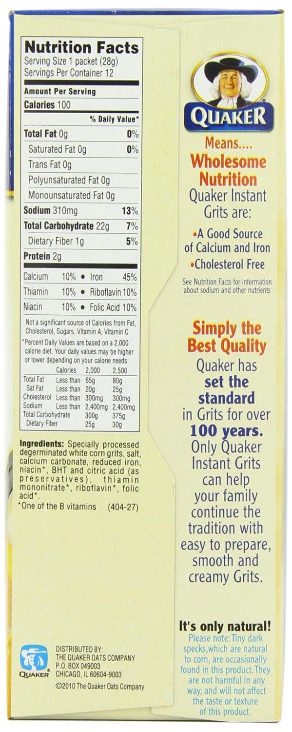 image:imageQuaker Original Instant Grits 12 ozOriginal
