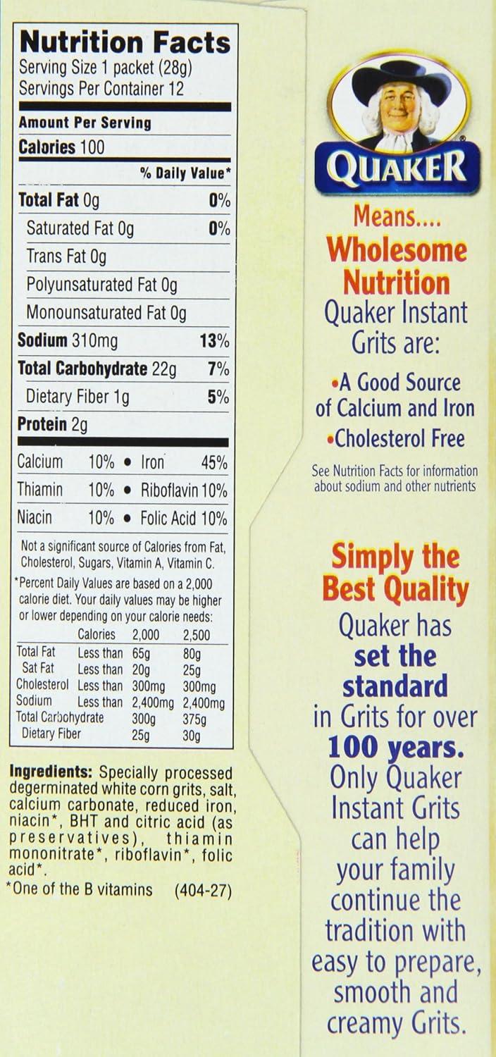 image:imageQuaker Original Instant Grits 12 ozOriginal
