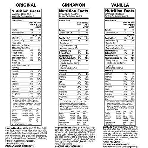 image:imageQuaker Life Breakfast Cereal 13 Ounce Pack of 4Life Cereal 3 Flavor Variety Pack